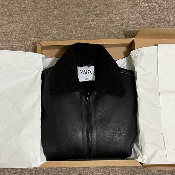 Faux leather jacket - Picture 7 of 8